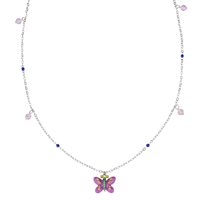 Collana Amen Bambino Junior in Argento JCLBUB
